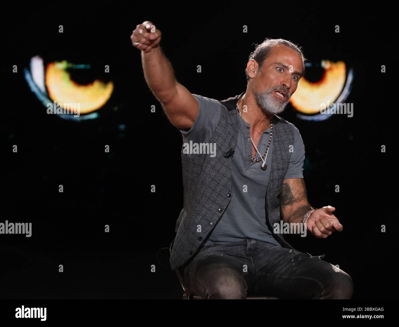 Rome, Italy. 17th May, 2025. Rome, Rai studios ex Dear, TV show 