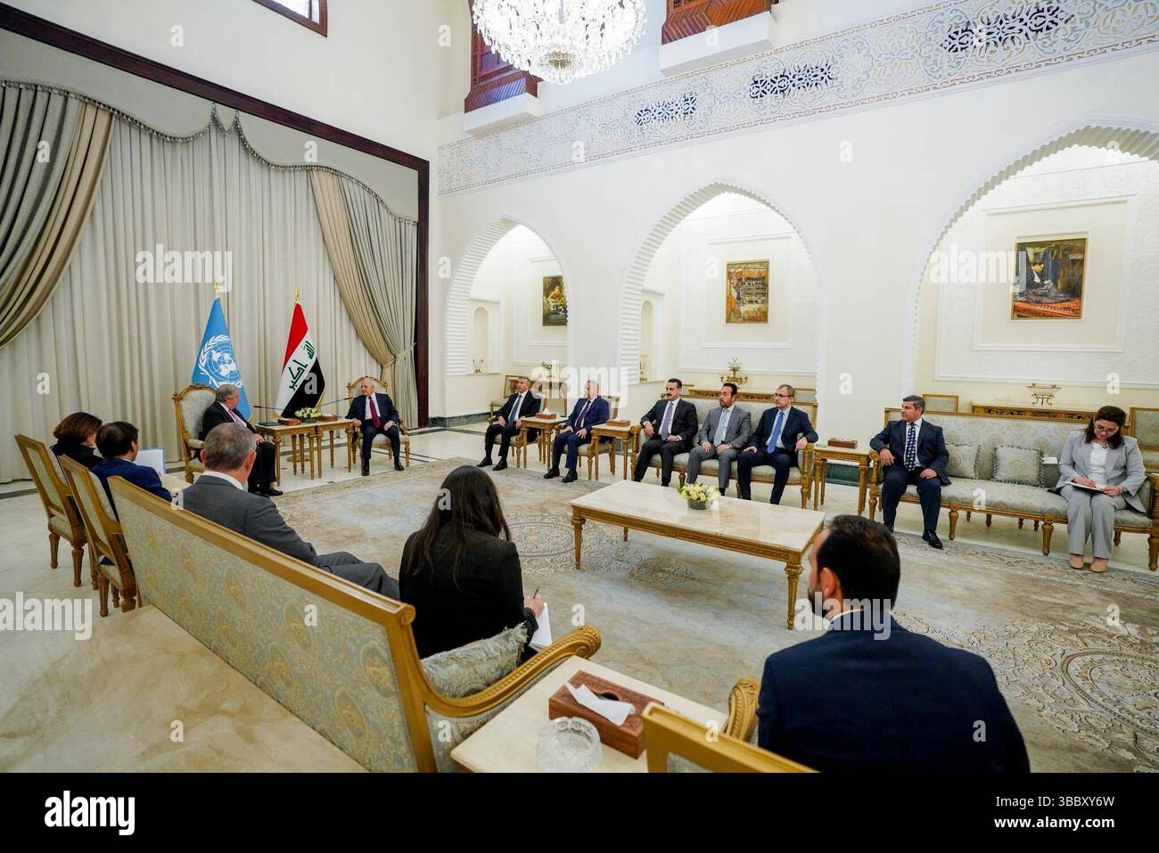 Jamal Rashid Iraqi President Abdul Latif Jamal Rashid meets with UN Secretary ...