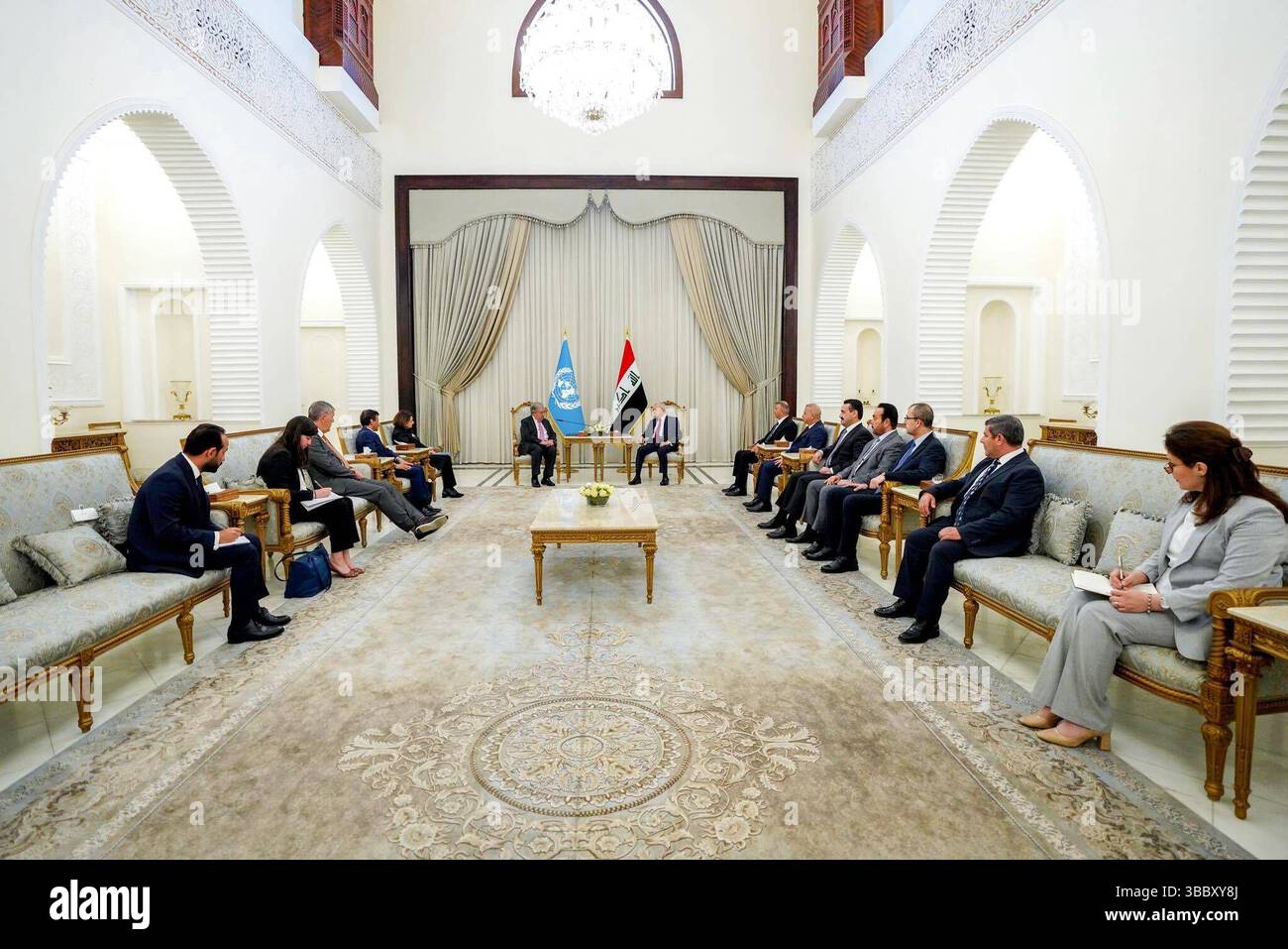 Jamal Rashid Iraqi President Abdul Latif Jamal Rashid meets with UN Secretary ...
