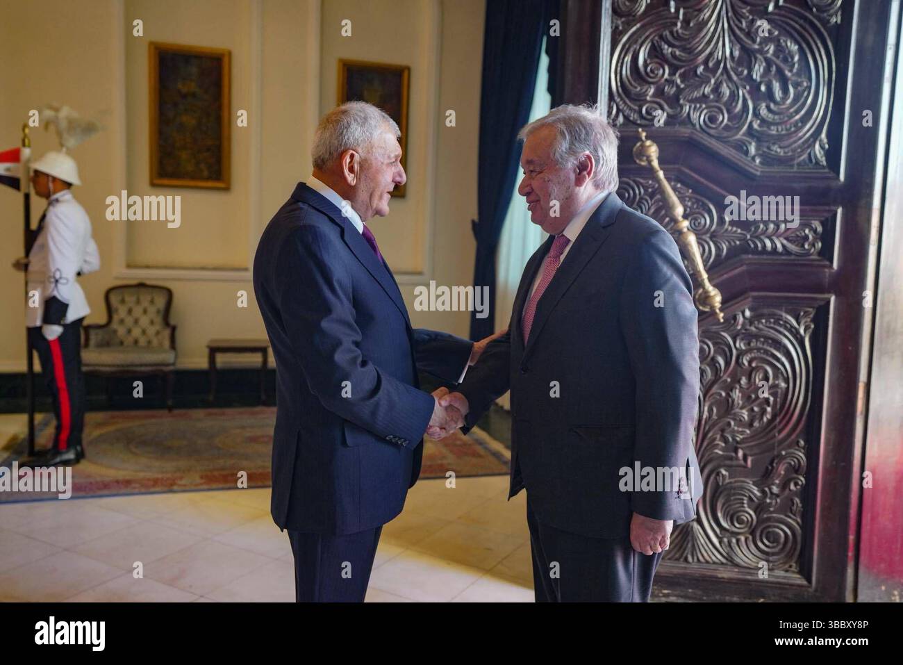 Jamal Rashid Iraqi President Abdul Latif Jamal Rashid meets with UN Secretary ...