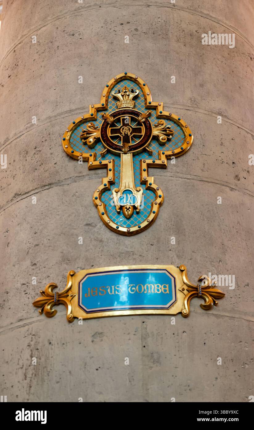 Station Ix Paris, France-April 16, 2025: Station IX Sign Inside Notre-Dame ...