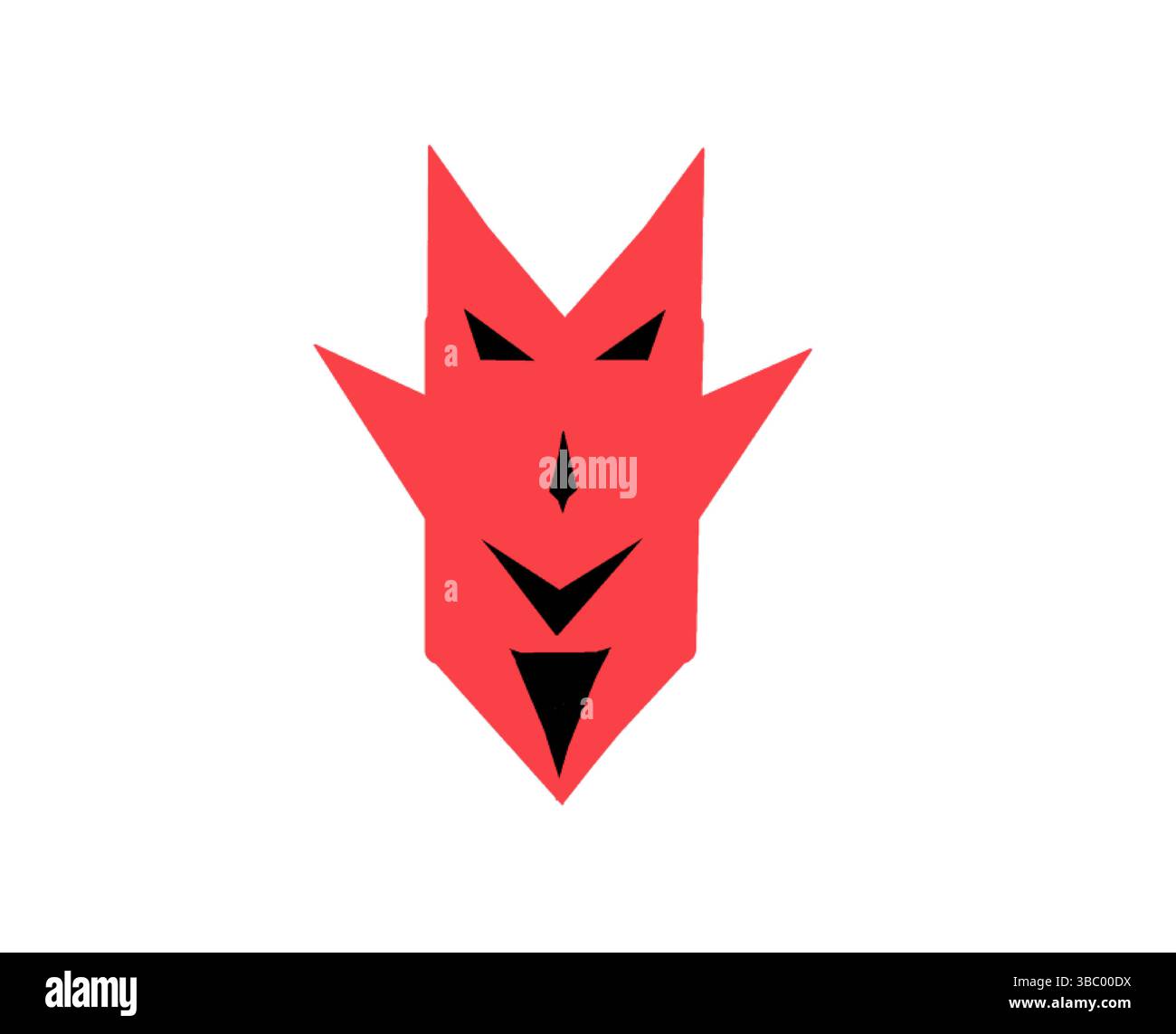 Vector image of a demon face Stock Vector Image & Art - Alamy