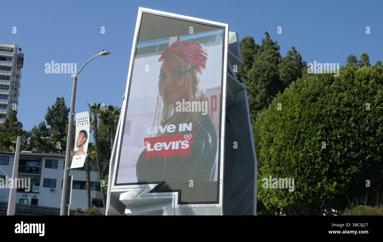 Los Angeles, California, USA 15th May 2025 Singer B Beyonce Levis ...