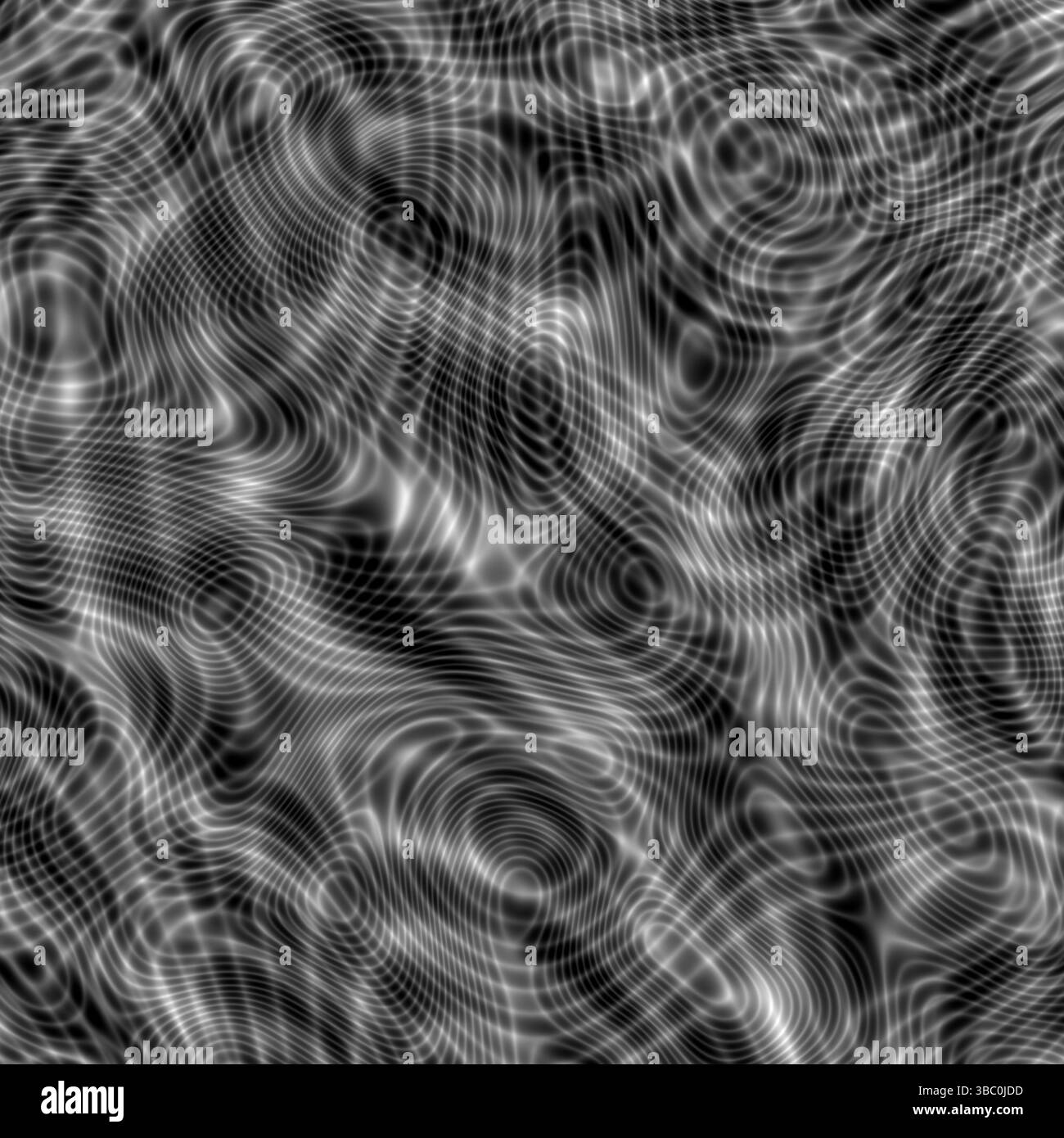 Disorted Texture Black and White Wavy Optical Texture – Abstract Distorted Grid ...