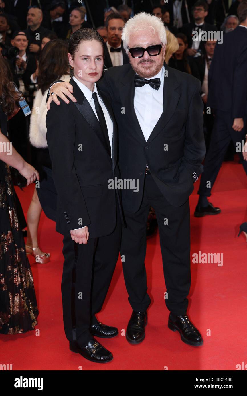 cannes-france-17th-may-2025-rahim-redcar-aka-christine-and-the