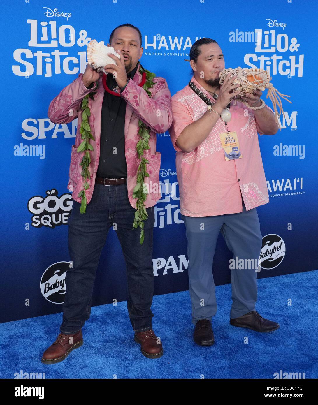 Los Angeles, USA. 14th Apr, 2025. Atmosphere - Conch Shell Blowers at ...