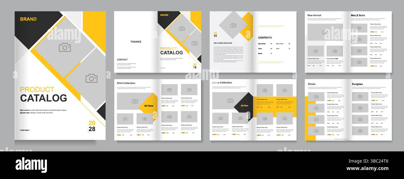 Multipurpose Product catalog design or product catalogue template