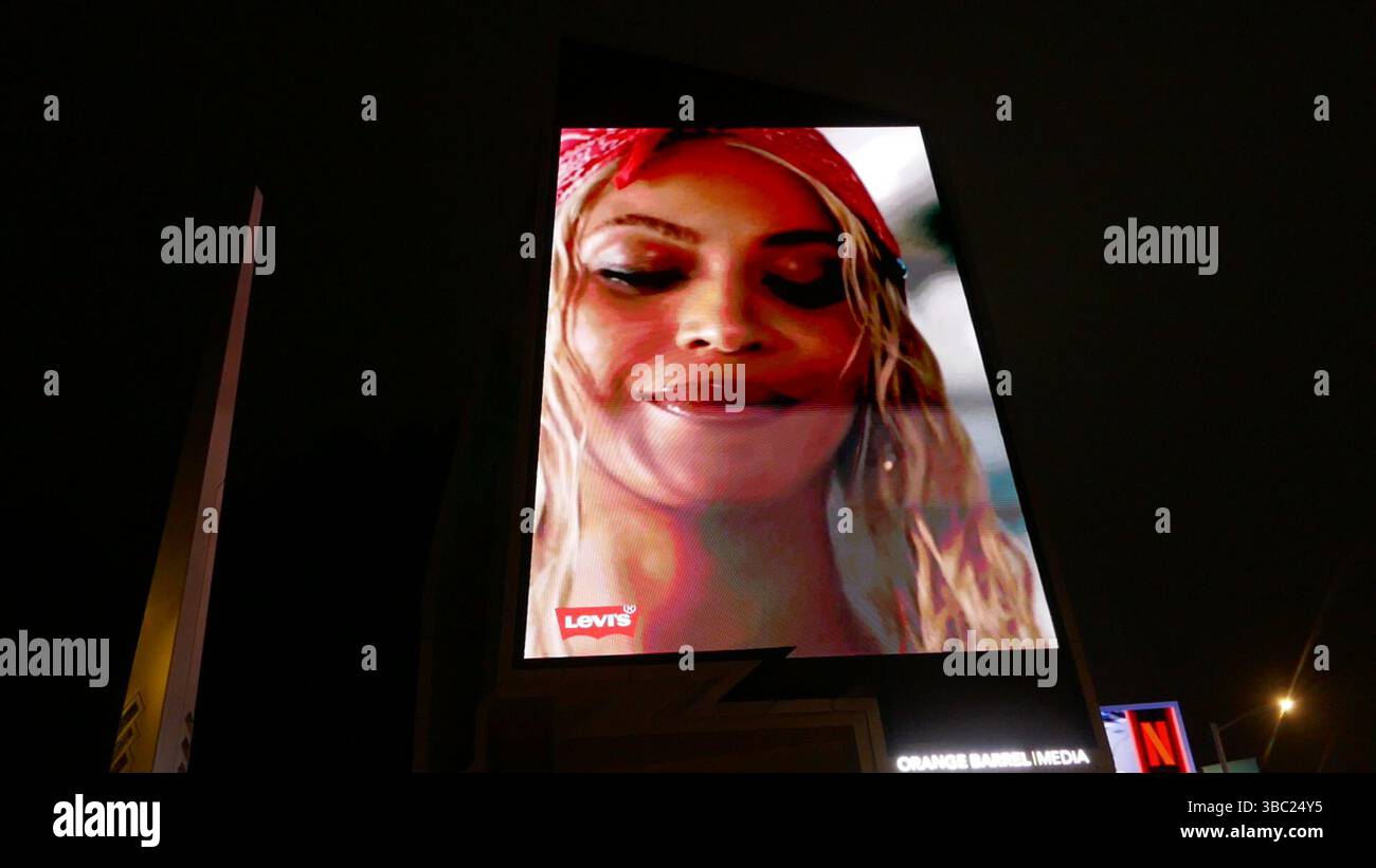 Los Angeles, California, USA 16th May2025 Singer Beyonce Levis ...