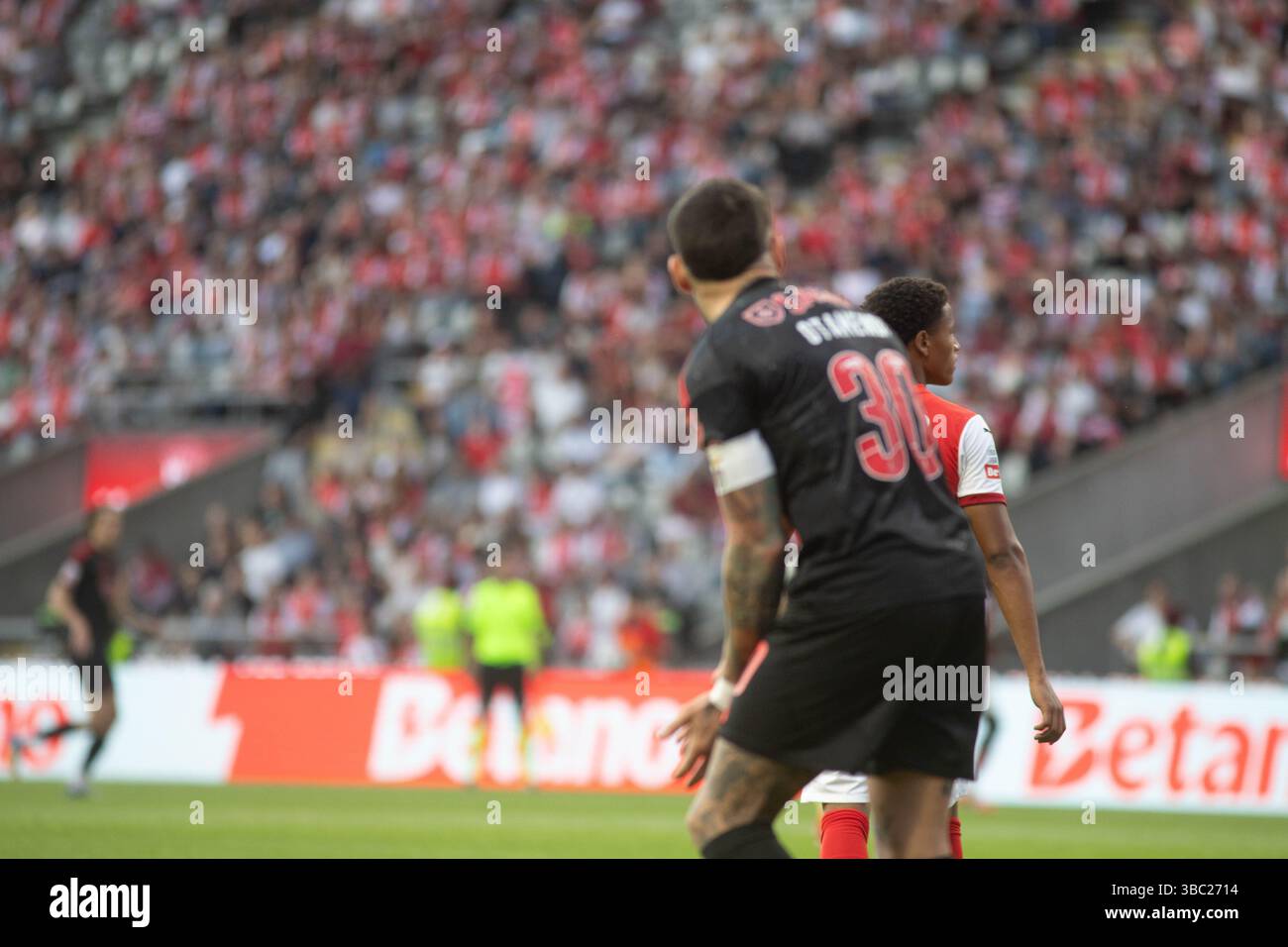 BRAGA, PORTUGAL - MAY 17: Portuguese League football match between SC ...