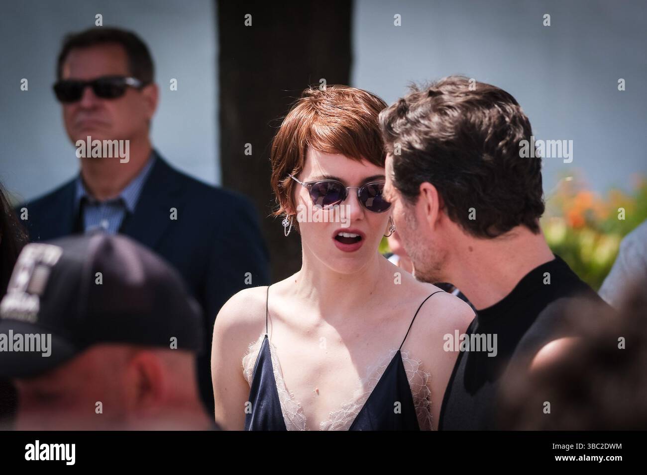 Cannes, France. 17th May, 2025. Emma Stone and Pedro Pascal seen at the ...