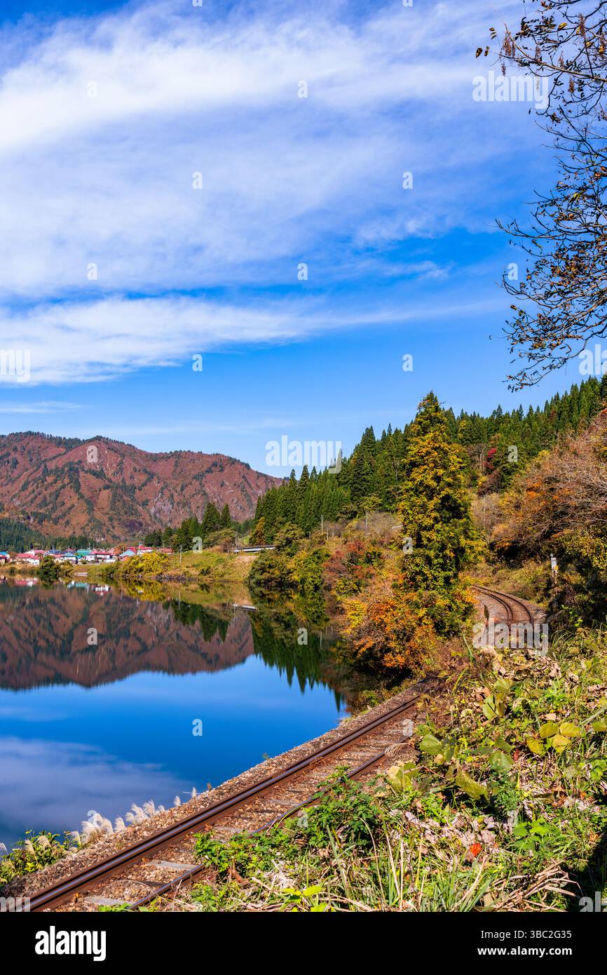 tadami-river-hi-res-stock-photography-and-images-alamy