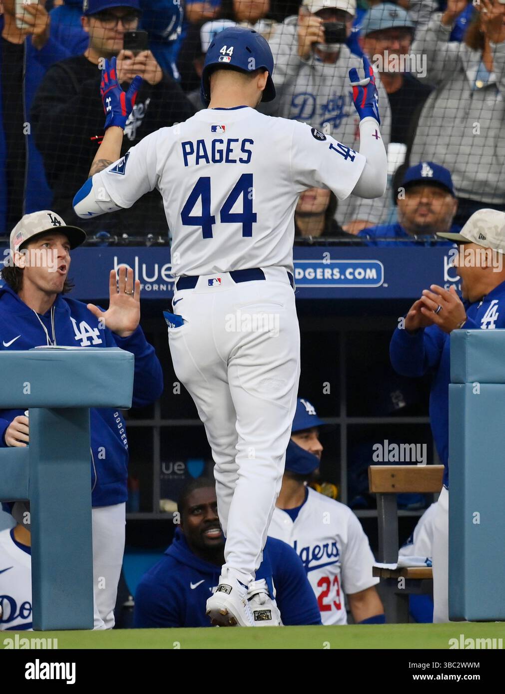 Los Angeles, United States. 17th May, 2025. Los Angeles Dodgers right ...