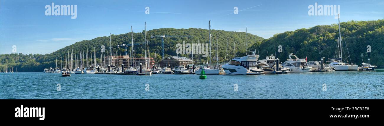 Noss Marina Development; Premier Marinas - Smartphone Captured Stock Image