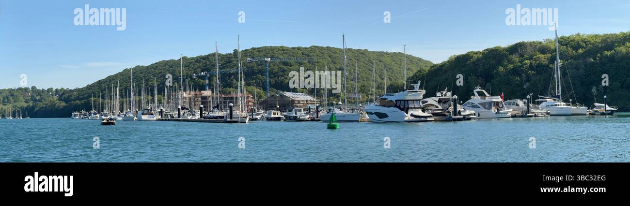 Noss Marina Development; Premier Marinas - Smartphone Captured Stock Image