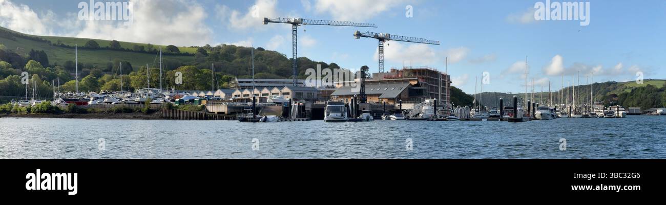 Noss Marina Development; Premier Marinas - Smartphone Captured Stock Image