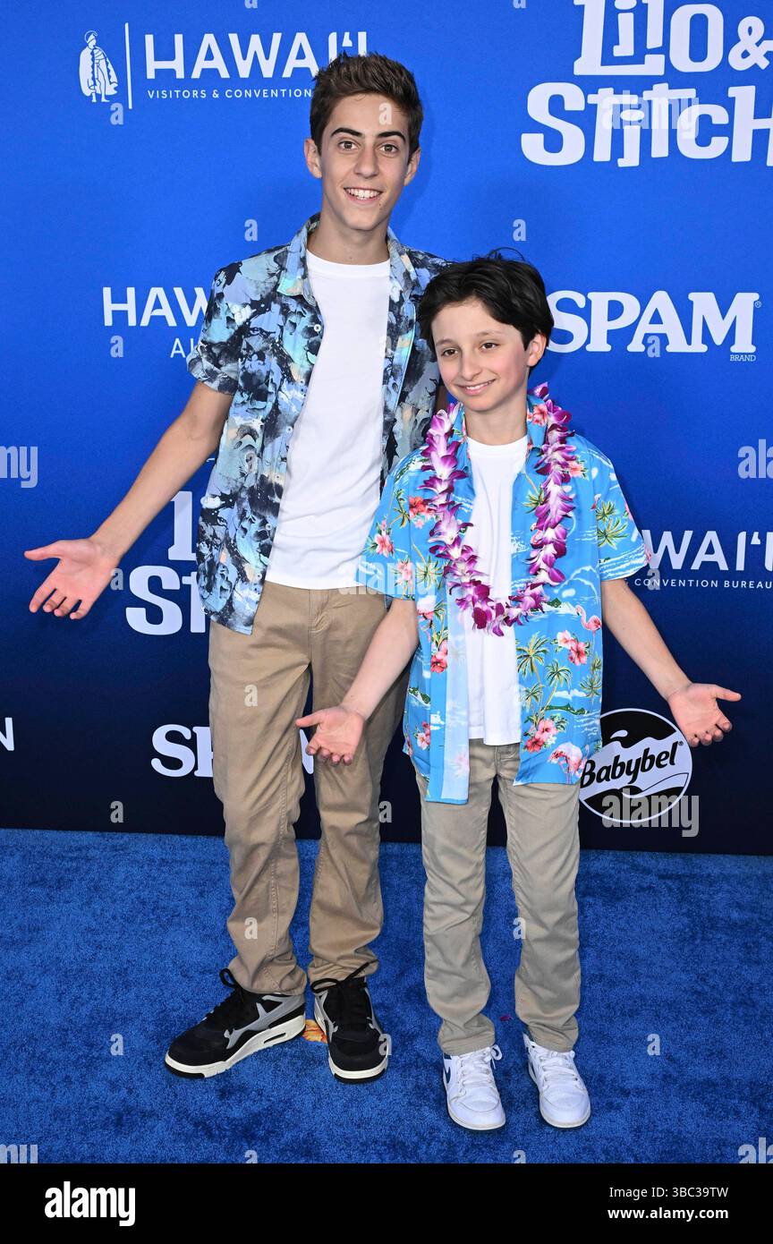 Alkaio Thiele und Max Matenko bei der Weltpremiere des Kinofilms Lilo ...