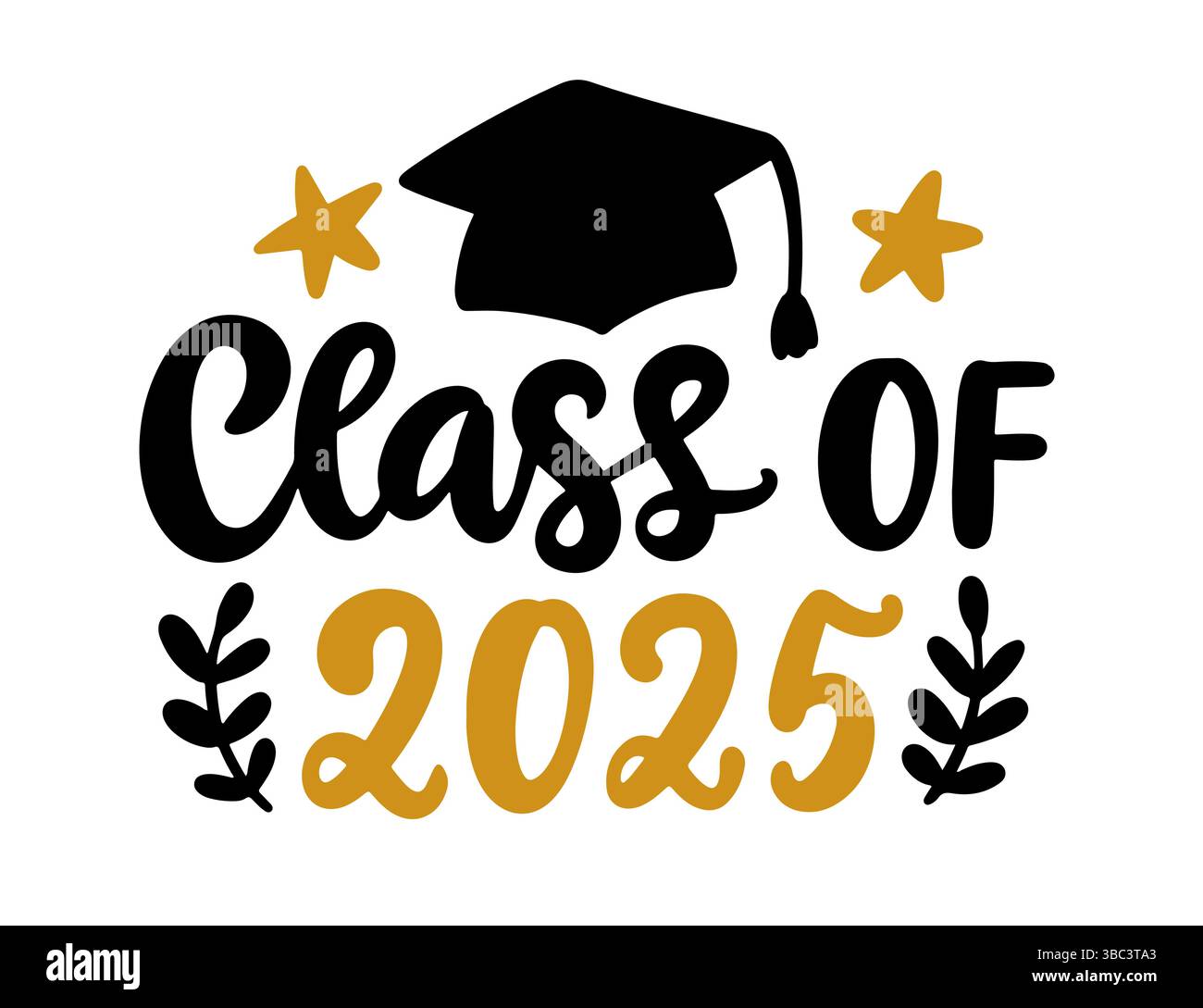 Class 2025 congratulation graduate Cut Out Stock Images & Pictures - Alamy
