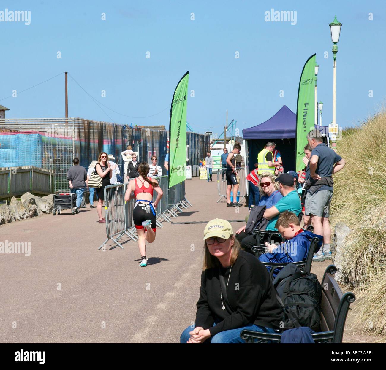 Line Alamy The finish line Stock Photo - Alamy