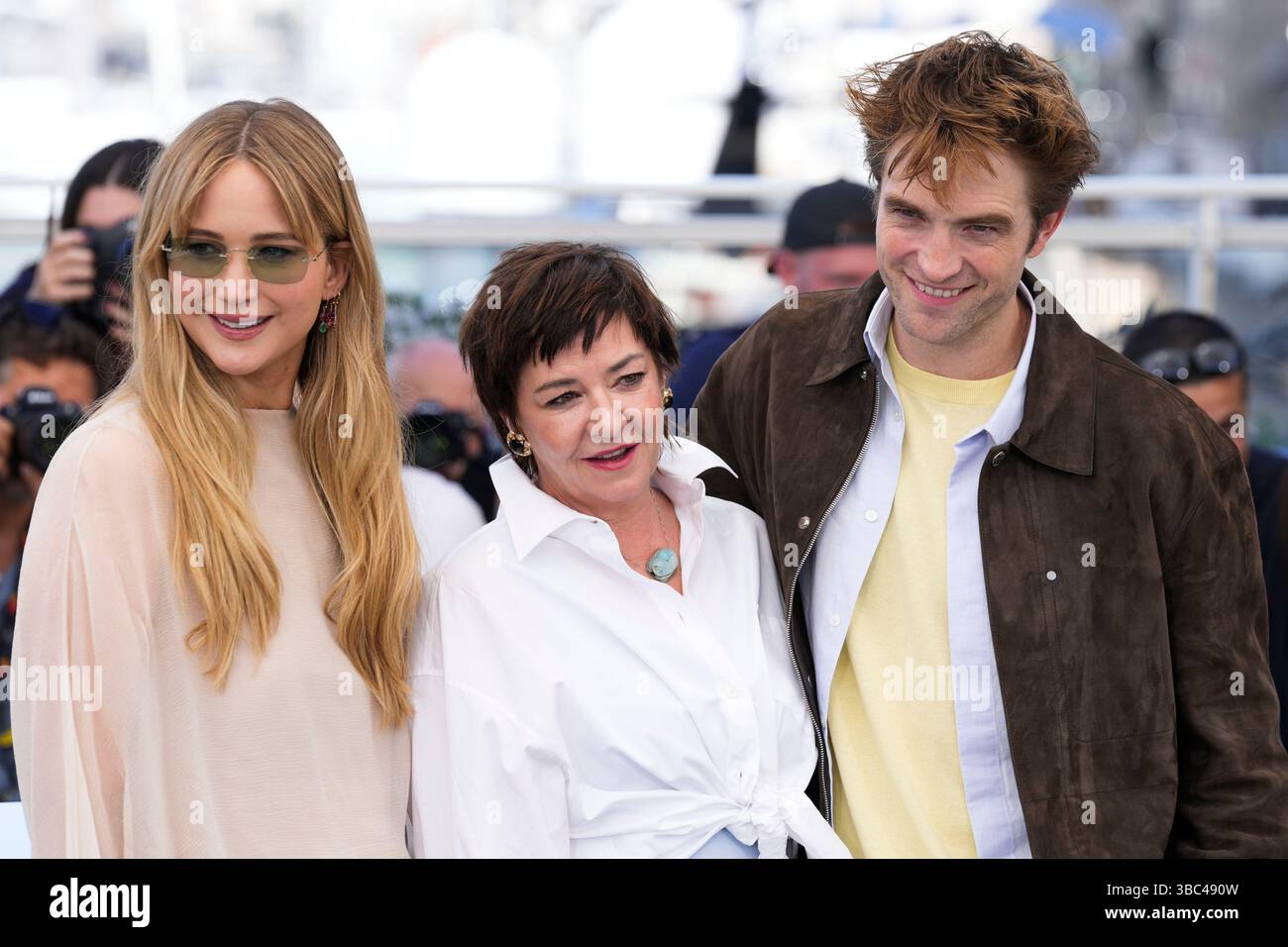 Cannes, France. 18th May, 2025. Jennifer Lawrence, Lynne Ramsay and ...