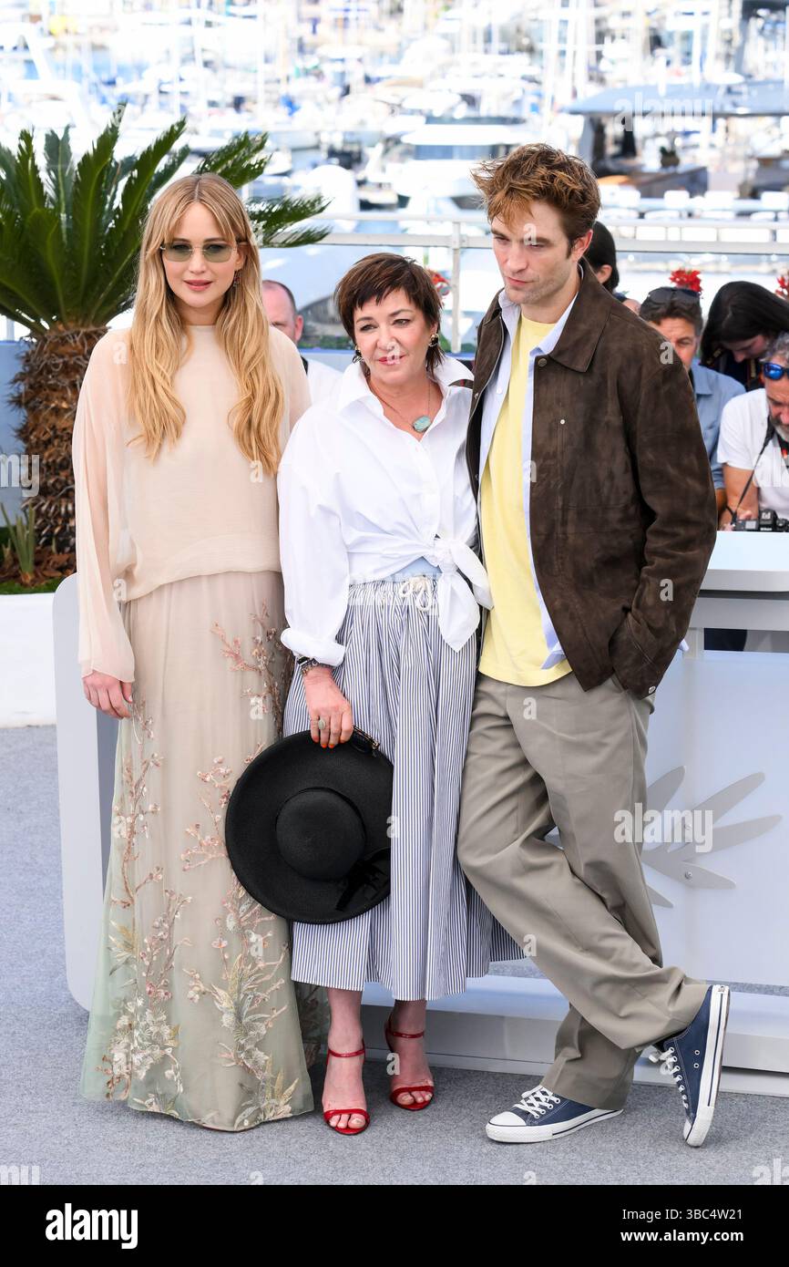 Italy. 18th May, 2025. Jennifer Lawrence, Lynne Ramsay, Robert ...