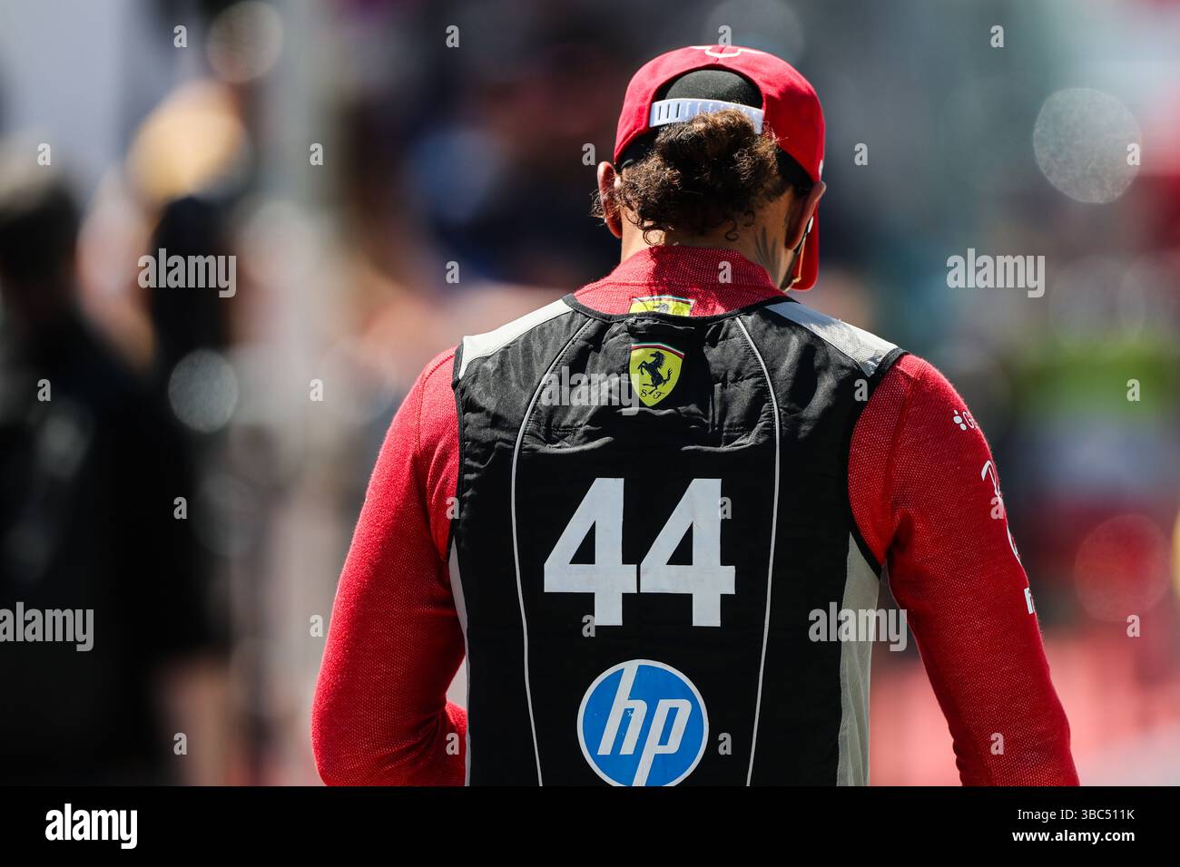 Imola, Italy. 18th May, 2025. Lewis Hamilton (GBR) Ferrari. 18.05.2025. Formula 1 World Championship, Rd 7, Emilia Romagna Grand Prix, Imola, Italy, Race Day. Photo credit should read: XPB/Alamy Live News. Stock Photo