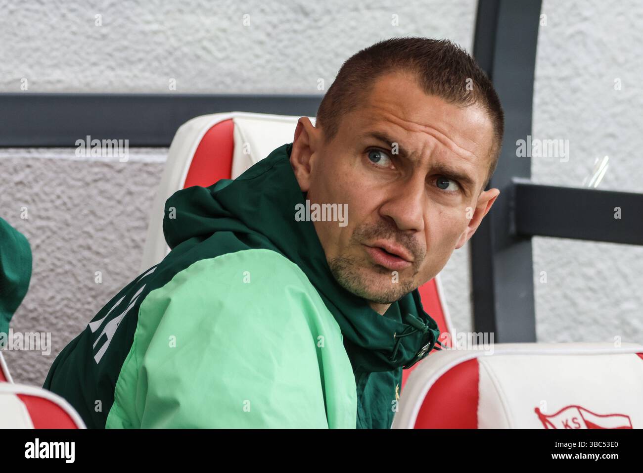 Krakow, Poland. 18th May, 2025. football 2024 2025 PKO BP Ekstraklasa