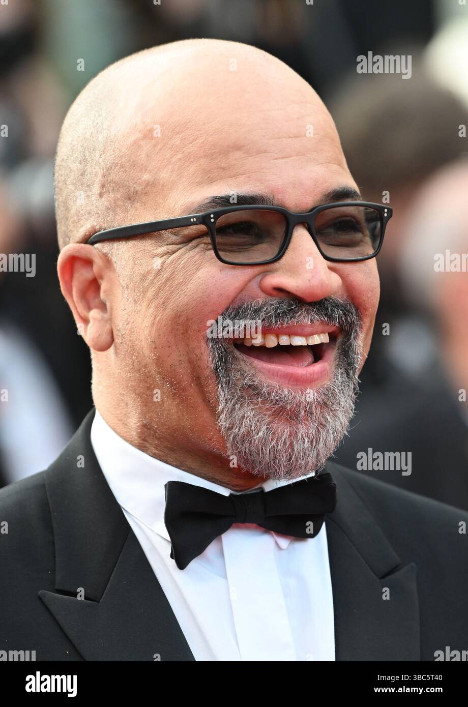 American actor Jeffrey Wright attends the premiere of The Phoenician ...