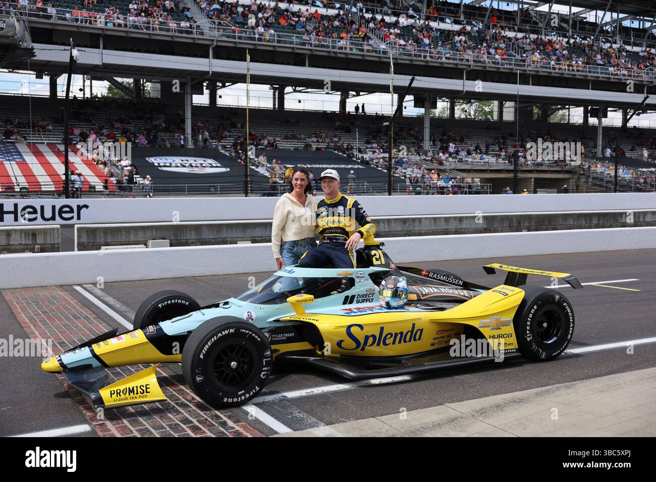 Speedway, In, USA. 17th May, 2025. NTT INDYCAR SERIES driver, CHRISTIAN ...