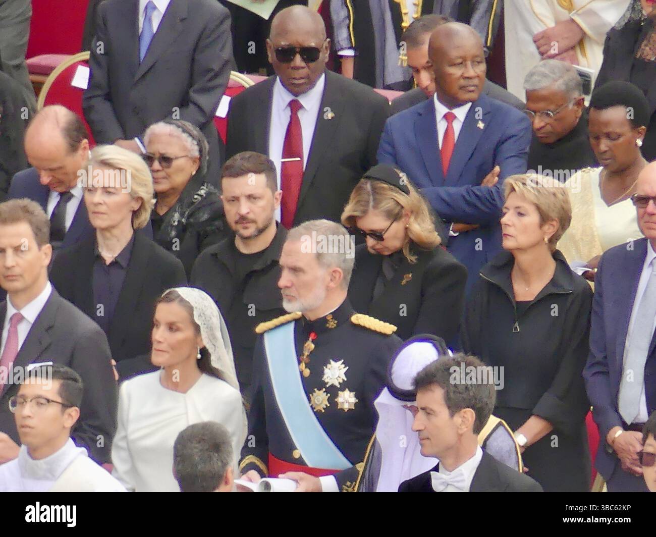May 18, 2025, Rome, Italy: (int) zelensky as pope leo xiv presides over ...
