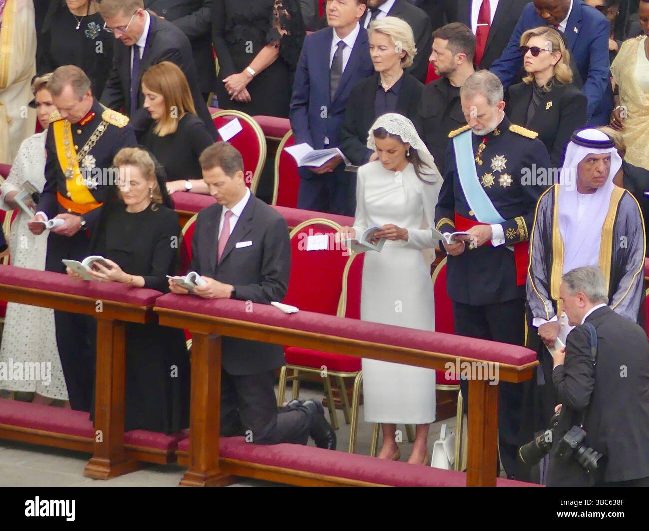 May 18, 2025, Rome, Italy: (int) zelensky as pope leo xiv presides over ...