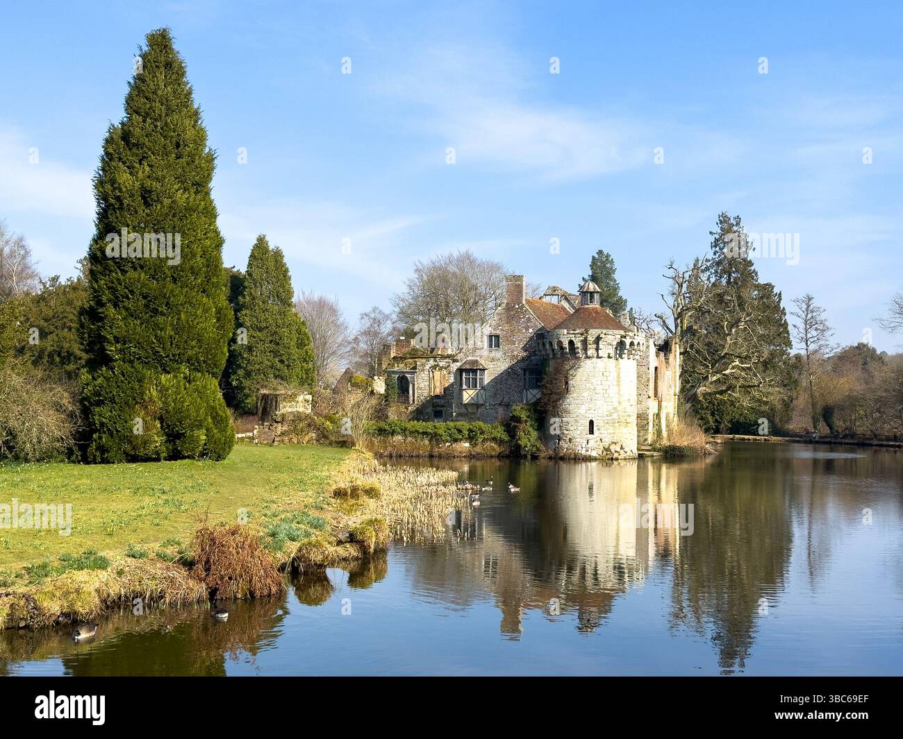 Scotney in the County of Kent, UK. - Smartphone Captured Stock Image