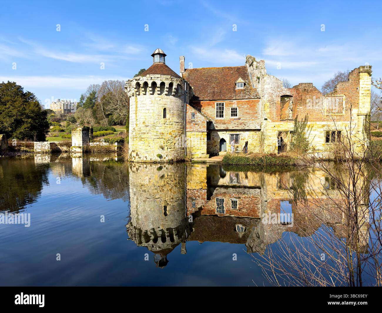 Scotney in the County of Kent, UK. - Smartphone Captured Stock Image