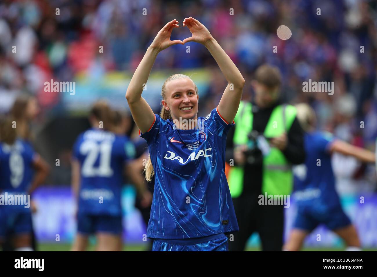 18th May 2025; Wembley Stadium, London, England; Womens FA Cup Final