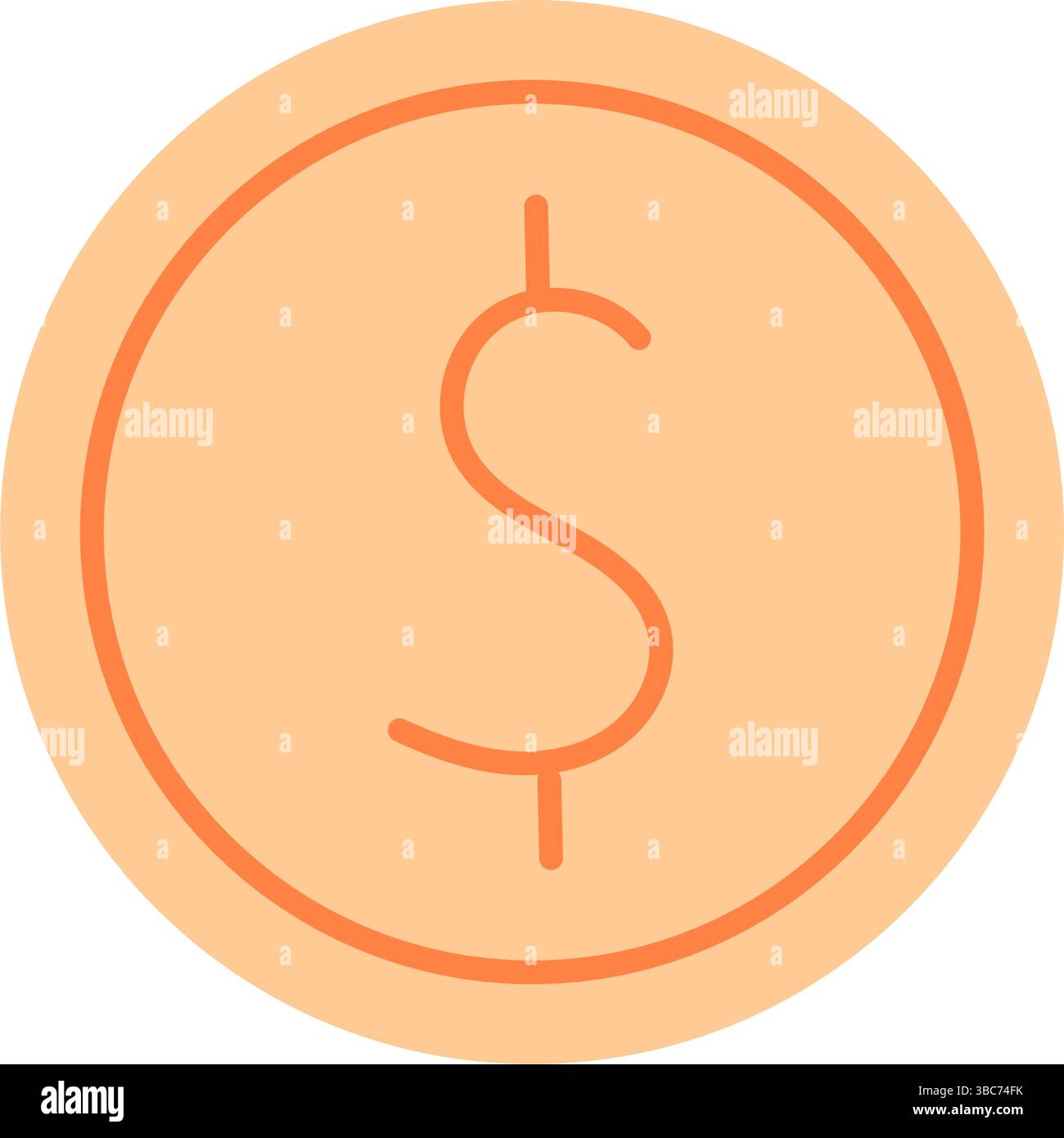 Dollar Money Icon In Graphic Style Stock Vector Image & Art - Alamy