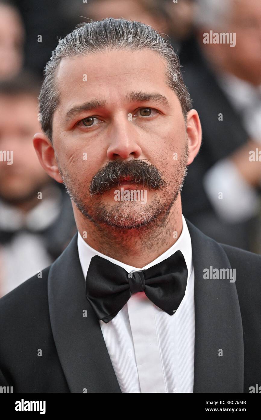Cannes France 18th May 2025 Shia LaBeouf Attending The Screening Of Cannes France 18th May 2025 Shia Labeouf Attending The Screening Of The Phoenician Scheme At 78th Cannes Film Festival In Cannes France On May 18 2025 Photo By Julien Reynaudaps Credit Abaca Pressalamy Live News 3BC76MB