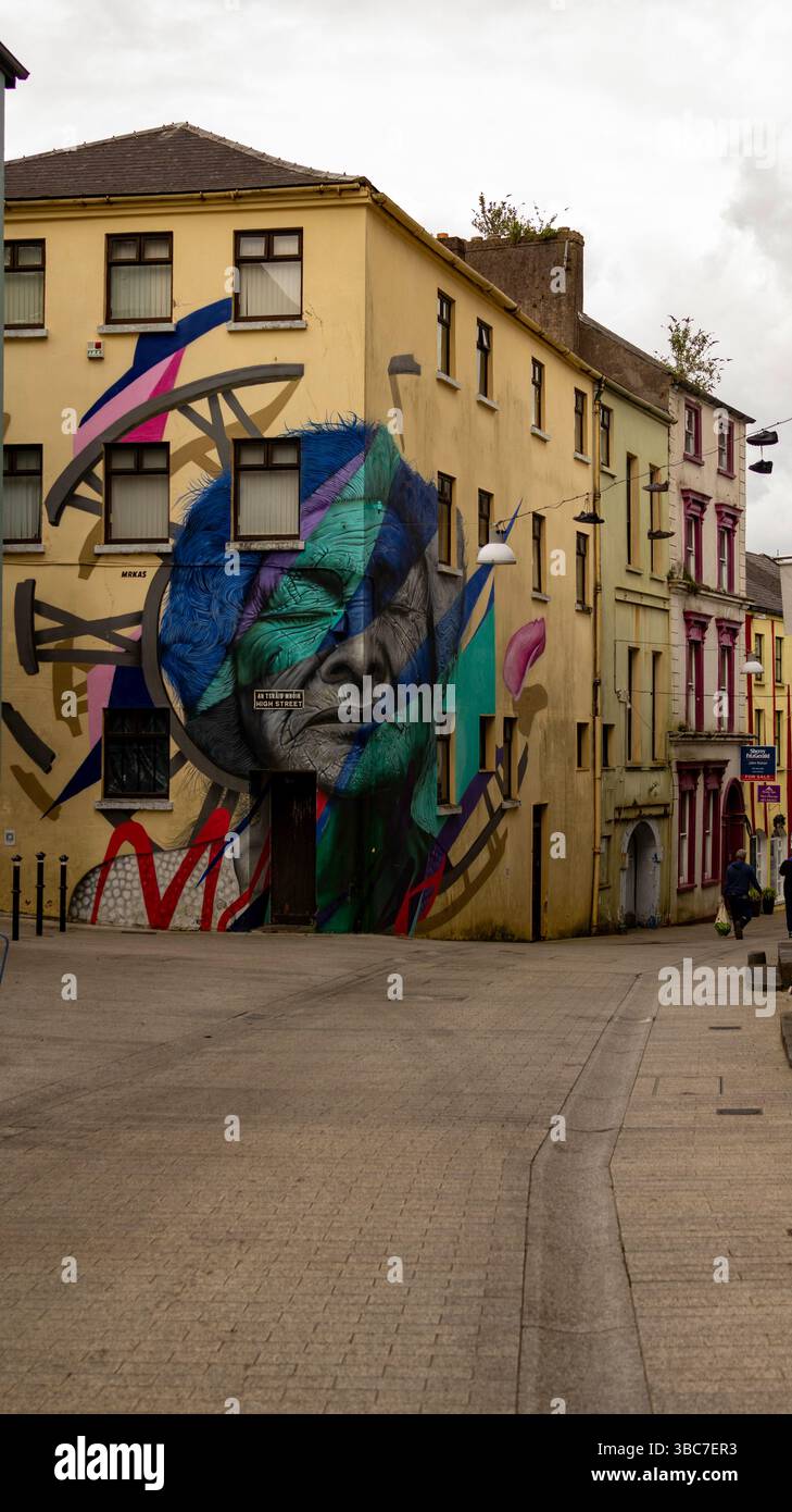Street Art in Waterford Stock Photo - Alamy