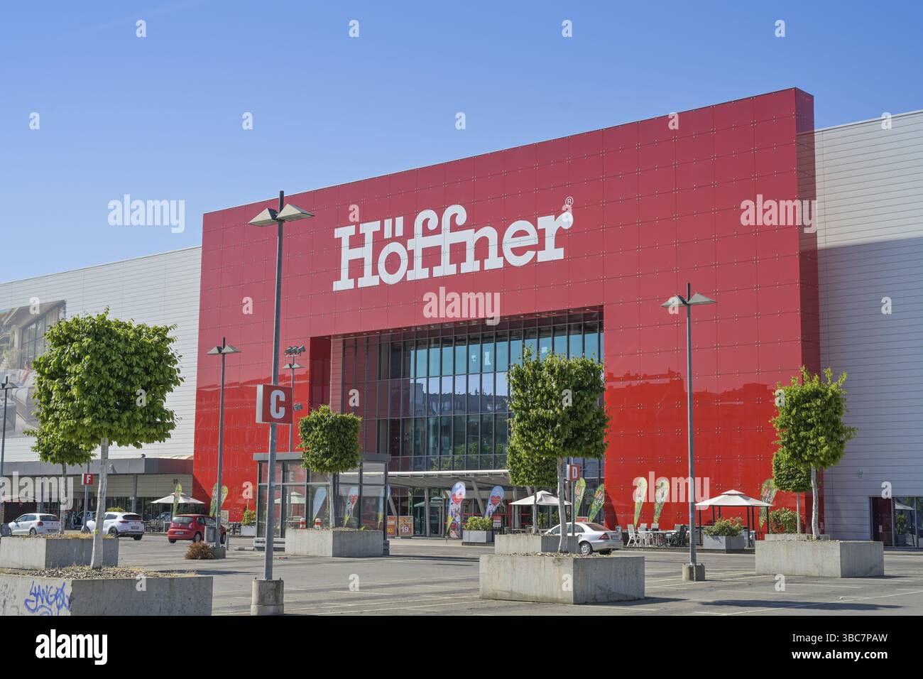 Moebel Hoeffner, Sachsendamm, Schoeneberg, Berlin, Germany, Europe Stock Photo