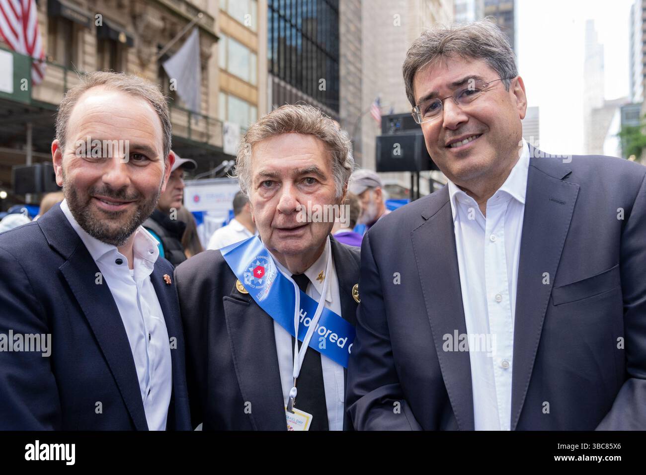 Michael Freilich, Member of Belgian Parliament, Rabbi Joseph Potasnik