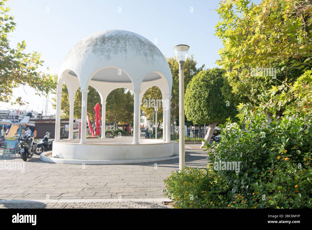 Rhodes Band Stand Stock Photo - Alamy