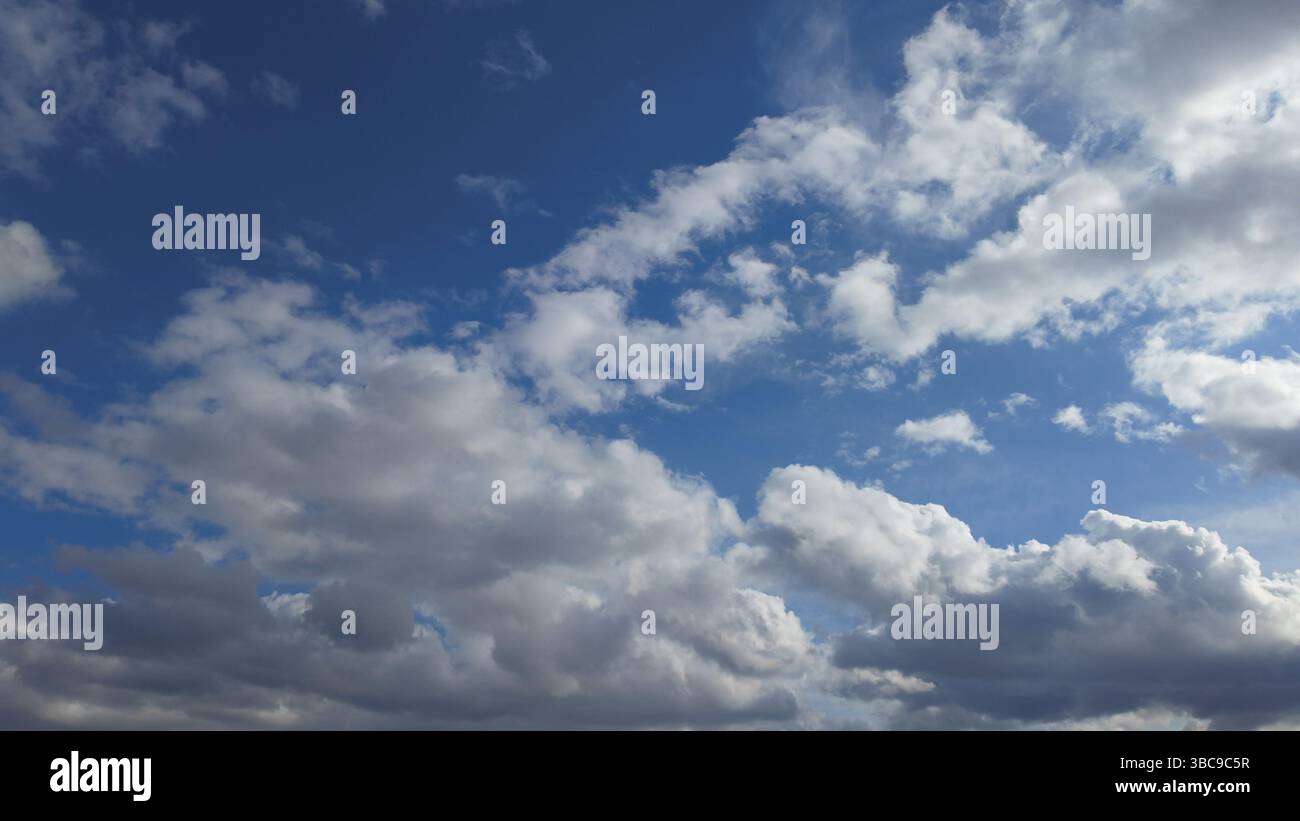 Time lapse pure blue sky hi-res stock photography and images - Alamy