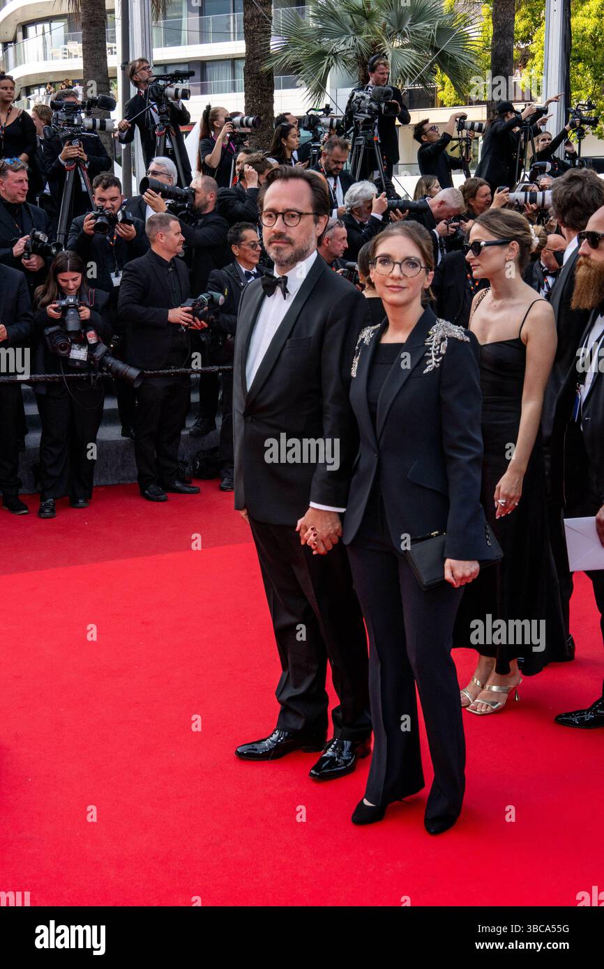 Cannes France 18th May 2025 Aurore Berge And Companion Gr gory cannes-france-18th-may-2025-aurore-berge-and-companion-gr-gory