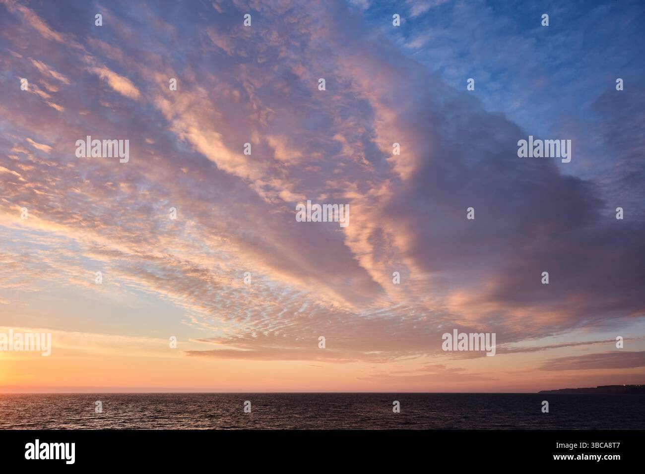 Serene sunrise sea hi-res stock photography and images - Alamy