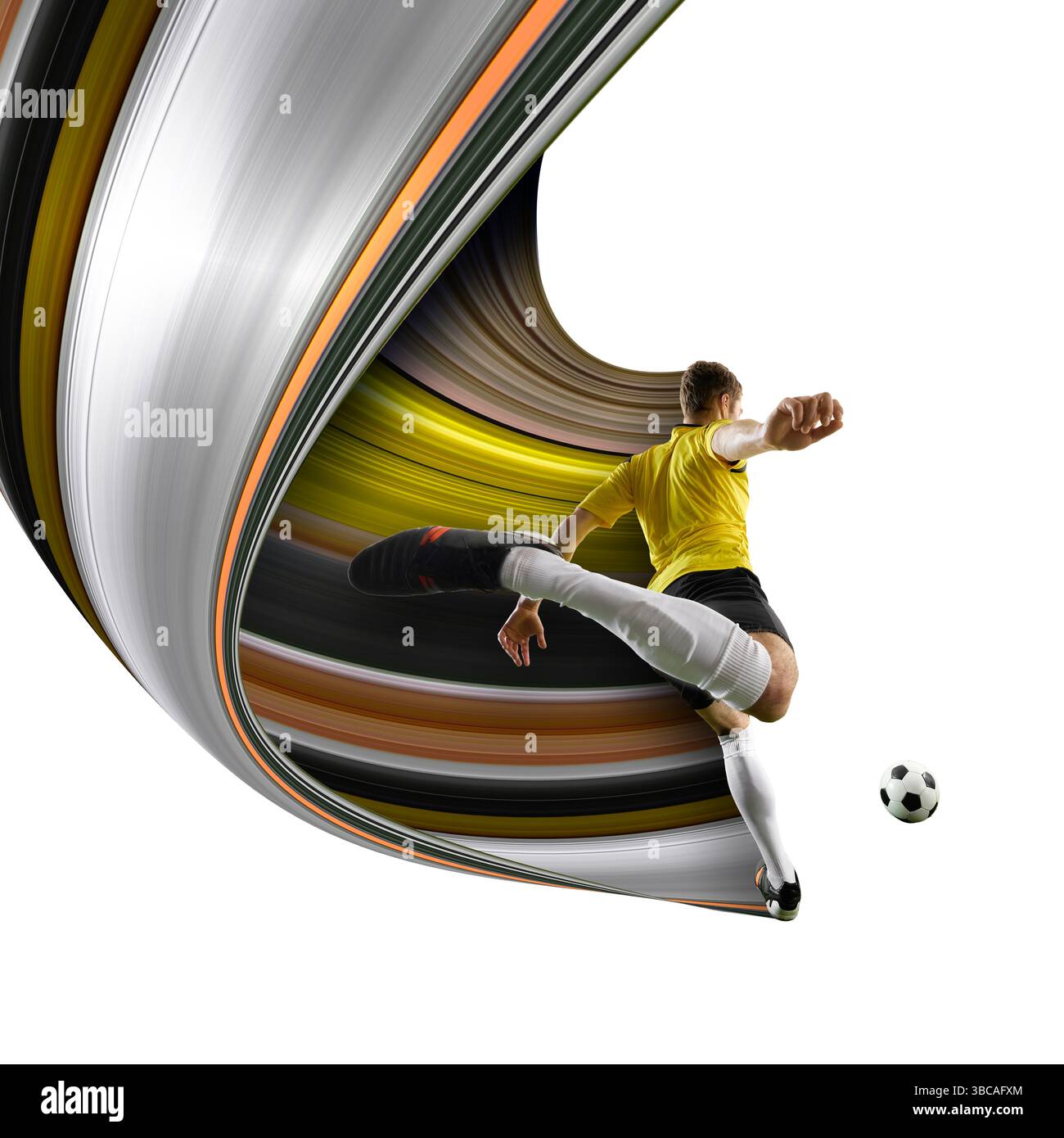 Soccer Ball on Royal Blue Shorts main image 1