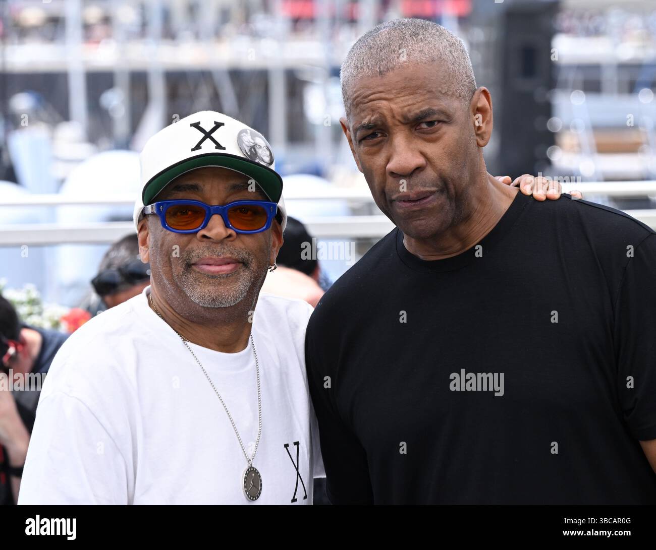 Cannes, France. May 19th, 2025. Spike Lee and Denzel Washington