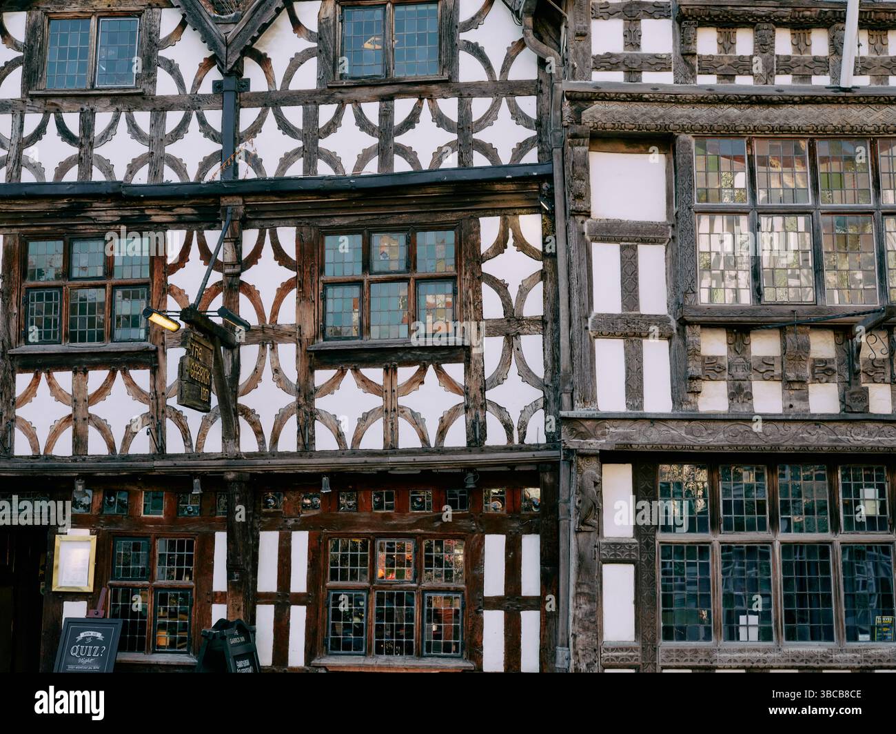 The half-timbered buildings of Tudor and Elizabethan vintage of ...