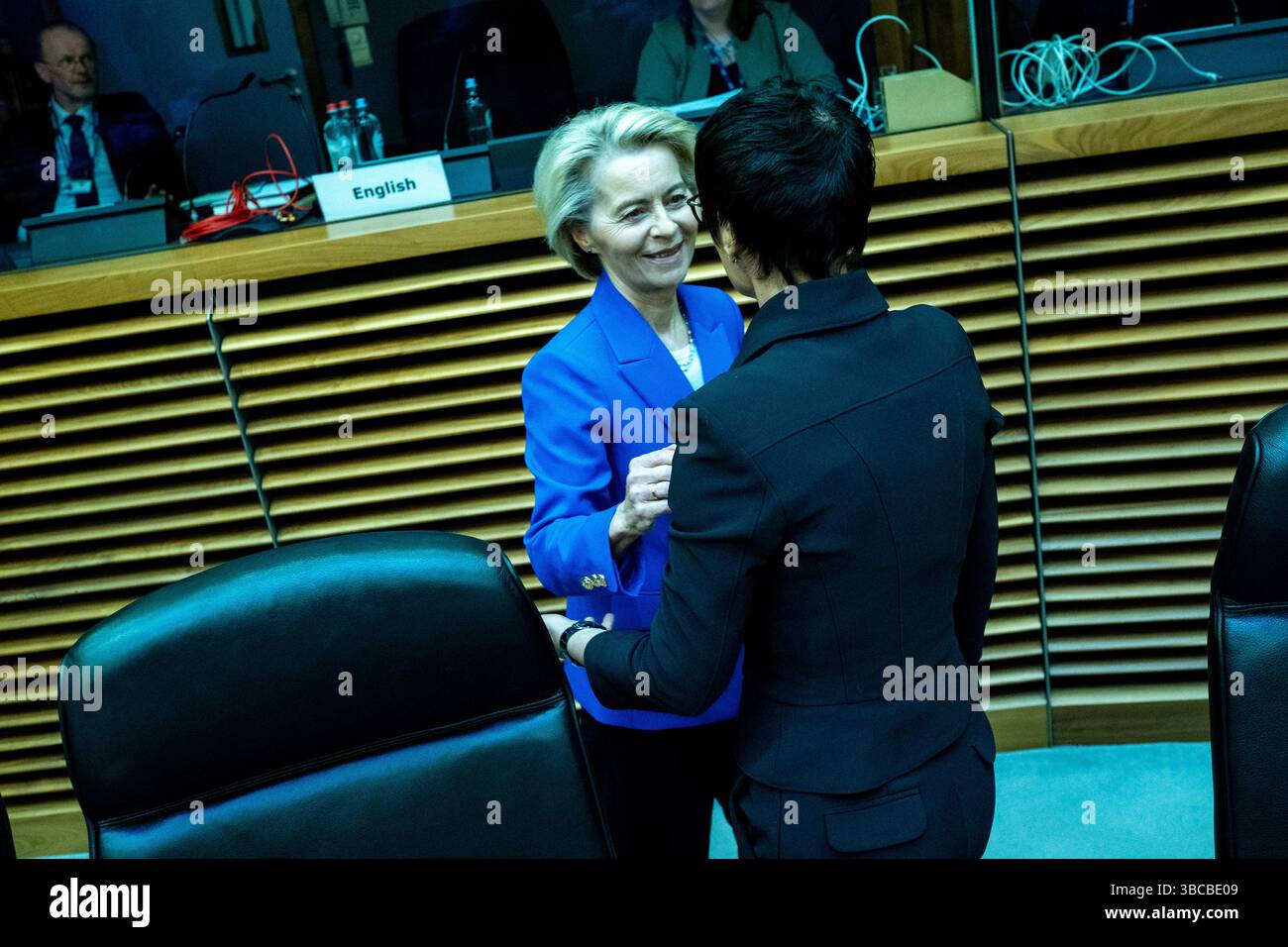 President of the European Commission URSULA VON DER LEYEN and European ...