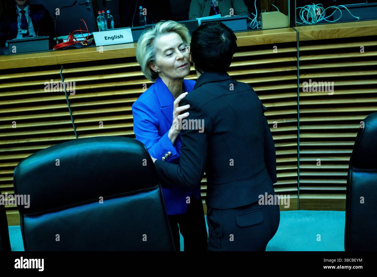 President of the European Commission URSULA VON DER LEYEN and European ...