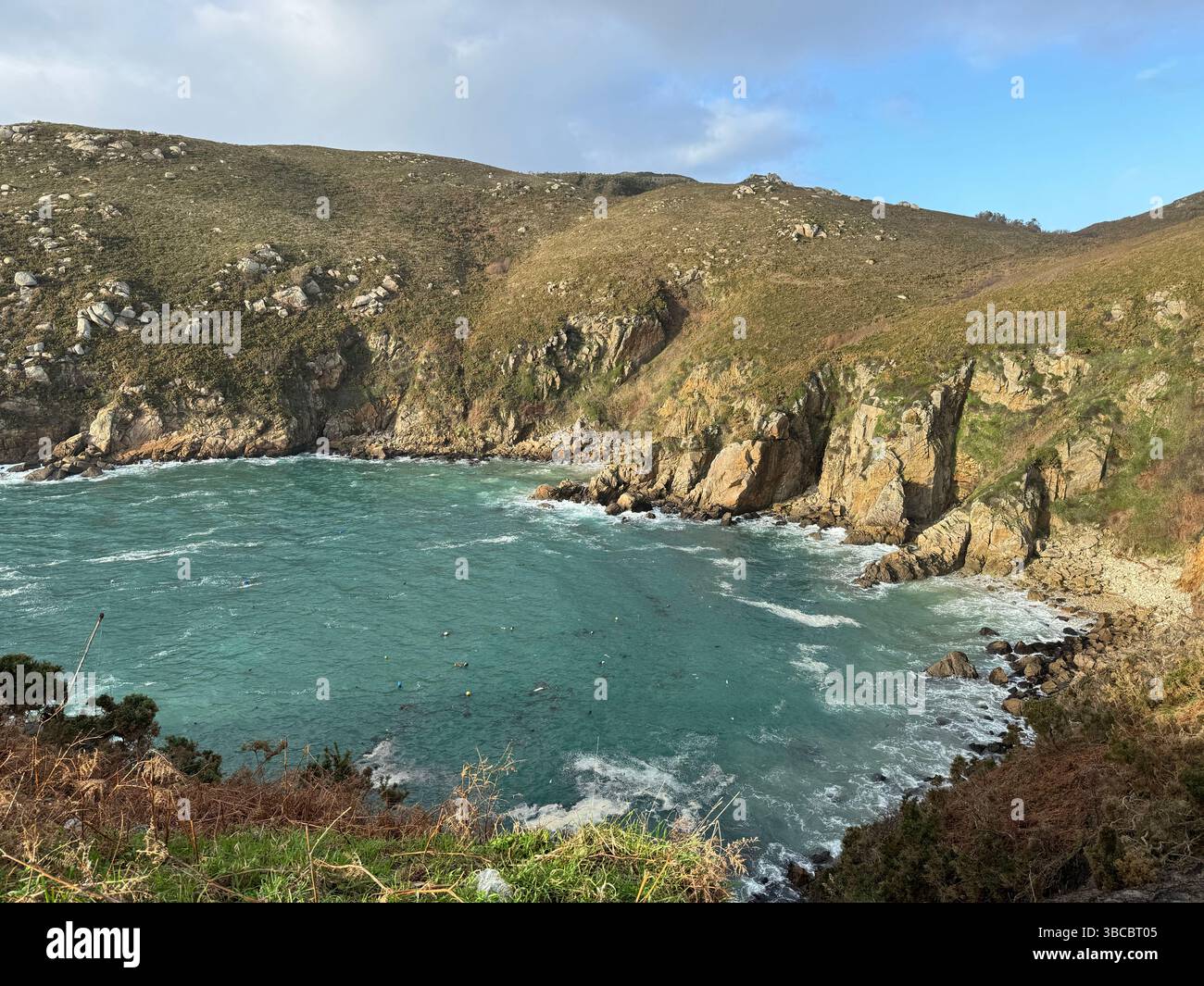 Cova do Varadeiro, Ferrol, A Coruña, Galicia, Spain - Smartphone Captured Stock Image