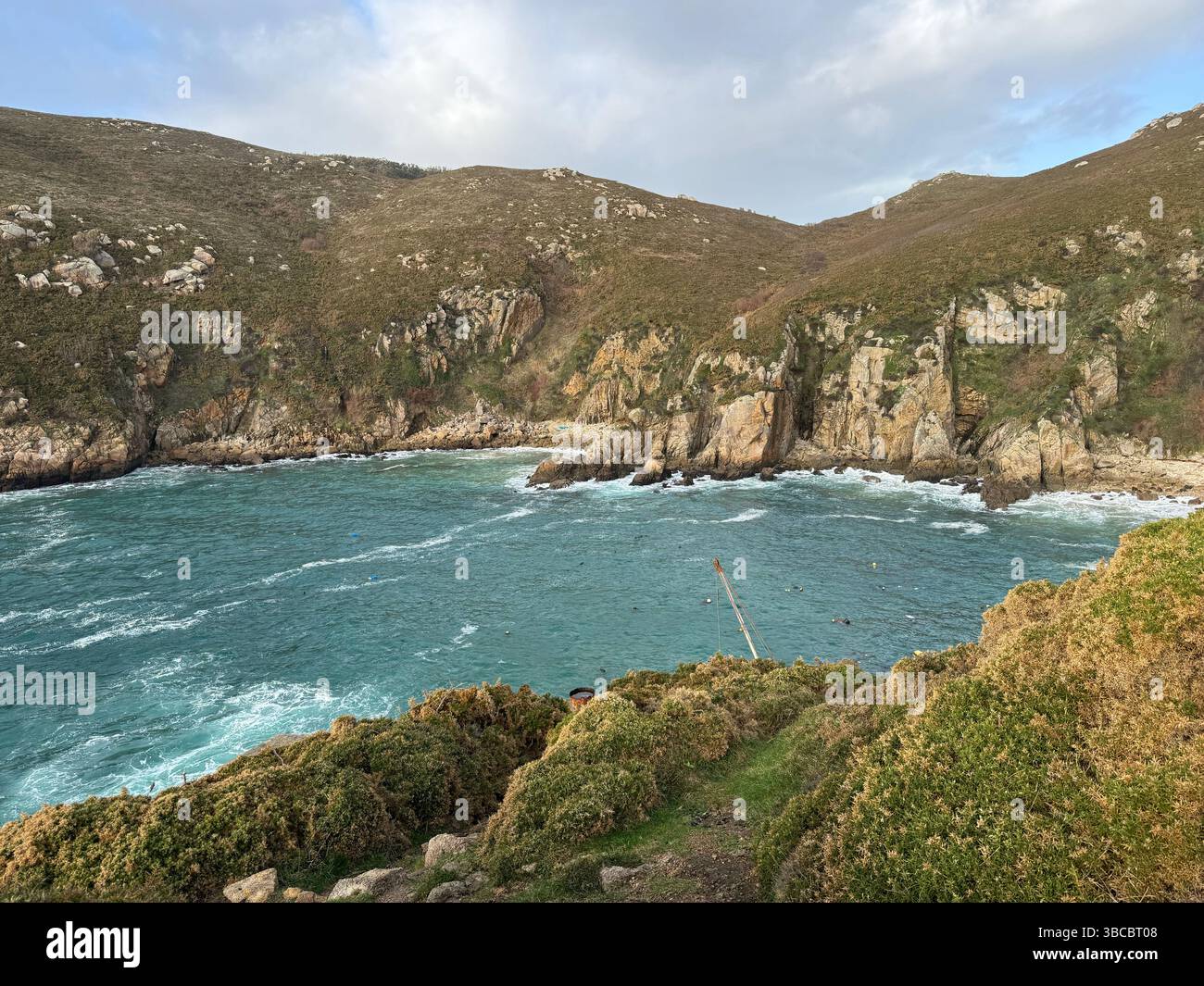 Cova do Varadeiro, Ferrol, A Coruña, Galicia, Spain - Smartphone Captured Stock Image