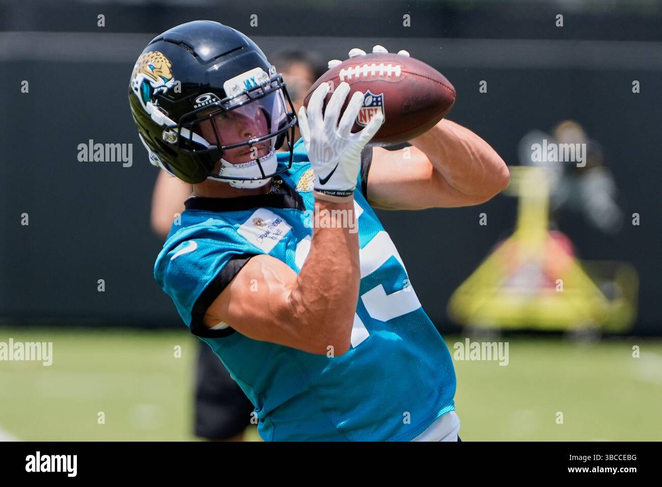 Jacksonville Jaguars wide receiver Chandler Brayboy makes a reception ...
